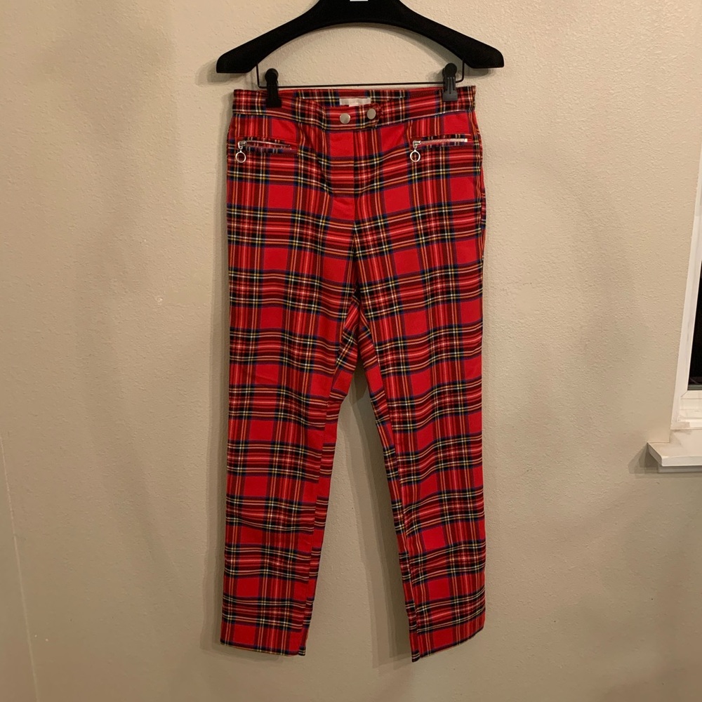 Plaid pants